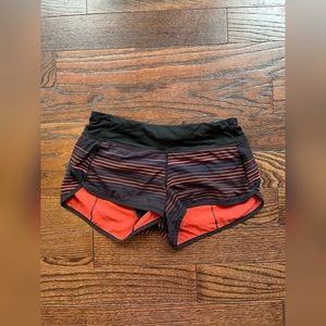 Lululemon Speed Shorts 2.5” Inseam